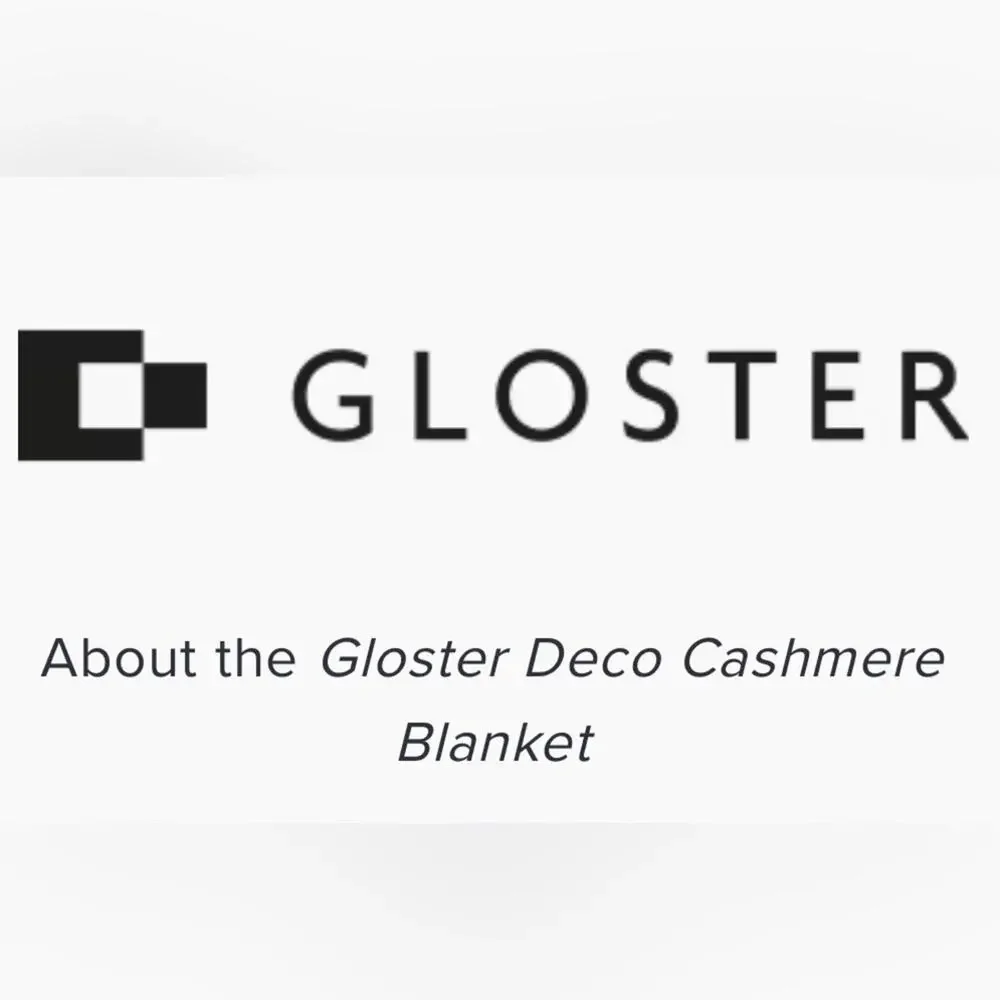 GLOSTER by Cecilie Manz Cashmere throw blanket - Picture 11 of 11